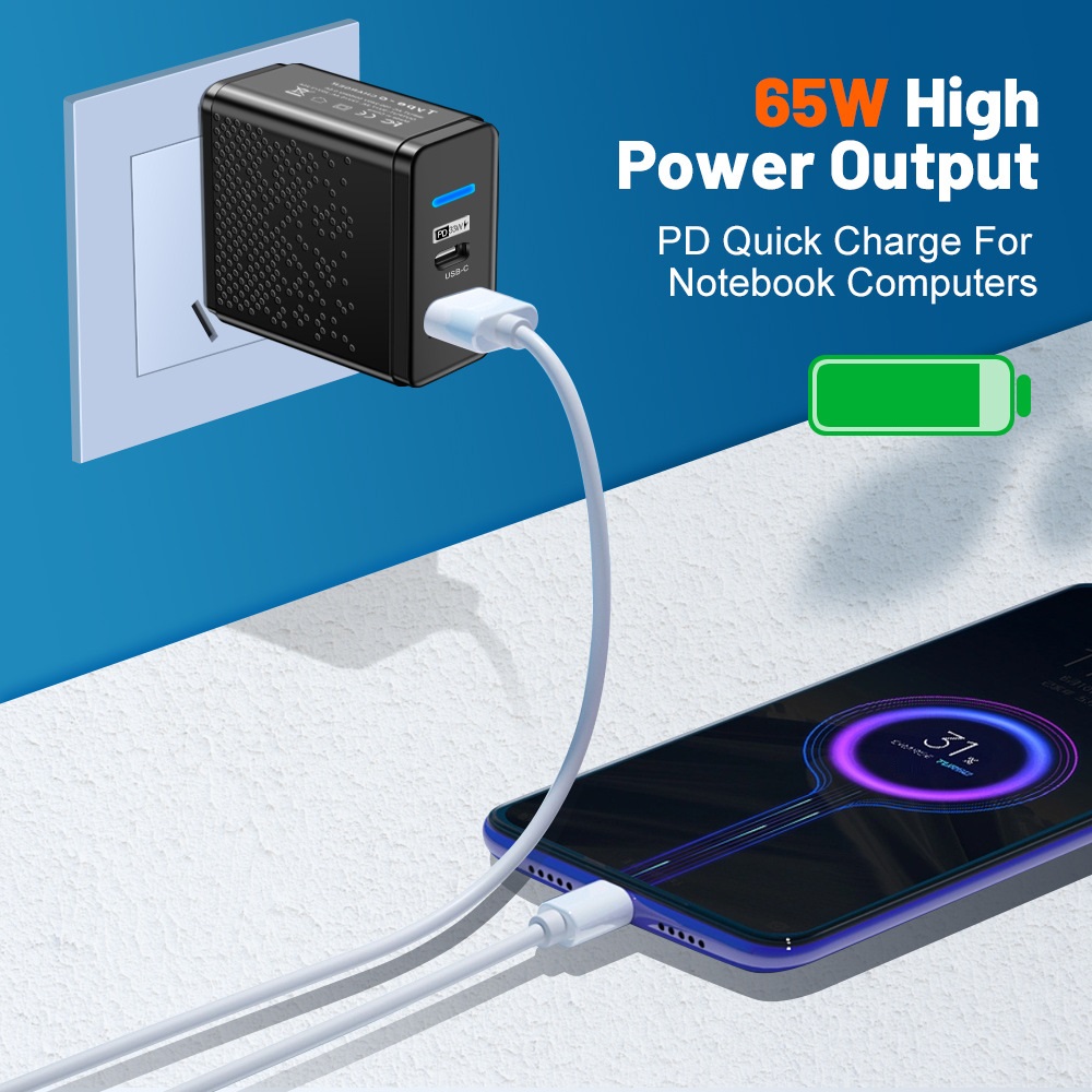 Fast Charging 48W 12W PD USB C Wall Charger Portable Power Adapters EU US Plug For IPhone 14 15 Samsung htc lg Android phone