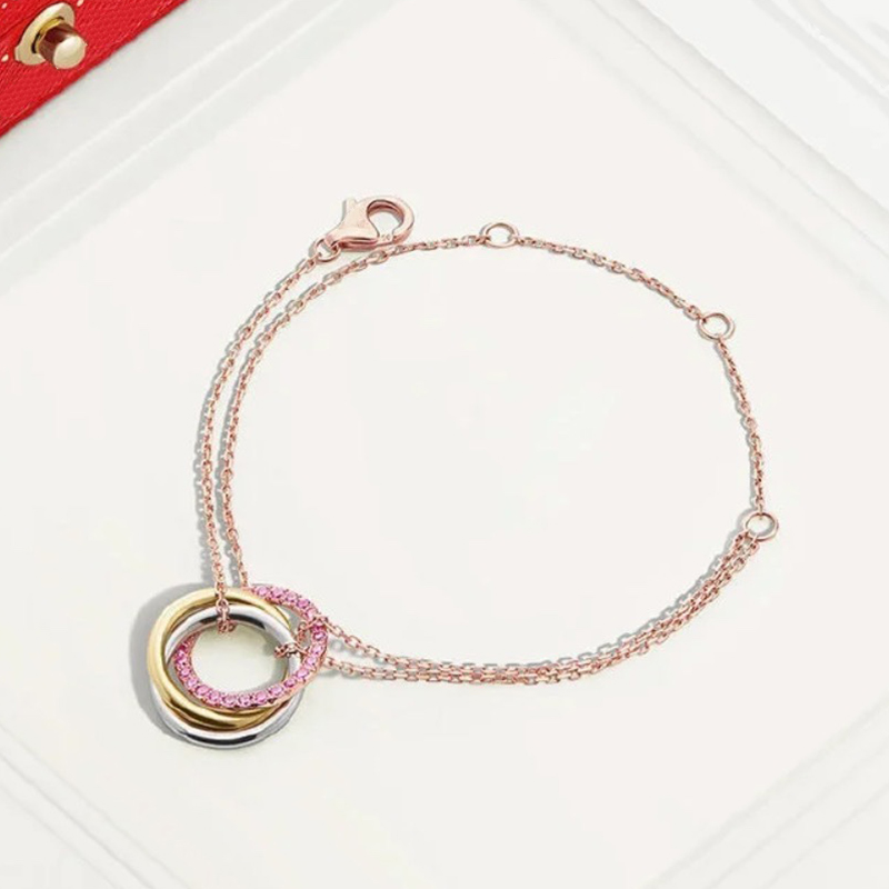 trinity Bracelet Charm Bracelet for woman designer 925 silver diamond T0P quality official reproductions classic style jewelry gift for girlfriend 005
trinity Bracelet Charm Bracelet for woman designer 925 silver diamond T0P quality official reproductions classic style jewelry gift for girlfriend 005