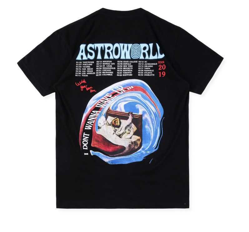 Travise Scotts I DON' T WANT TO WAKE UP TEE TS Tour Peripheral Short Sleeve T-Shirt, Black5
Travise Scotts I DON' T WANT TO WAKE UP TEE TS Tour Peripheral Short Sleeve T-Shirt, Black5