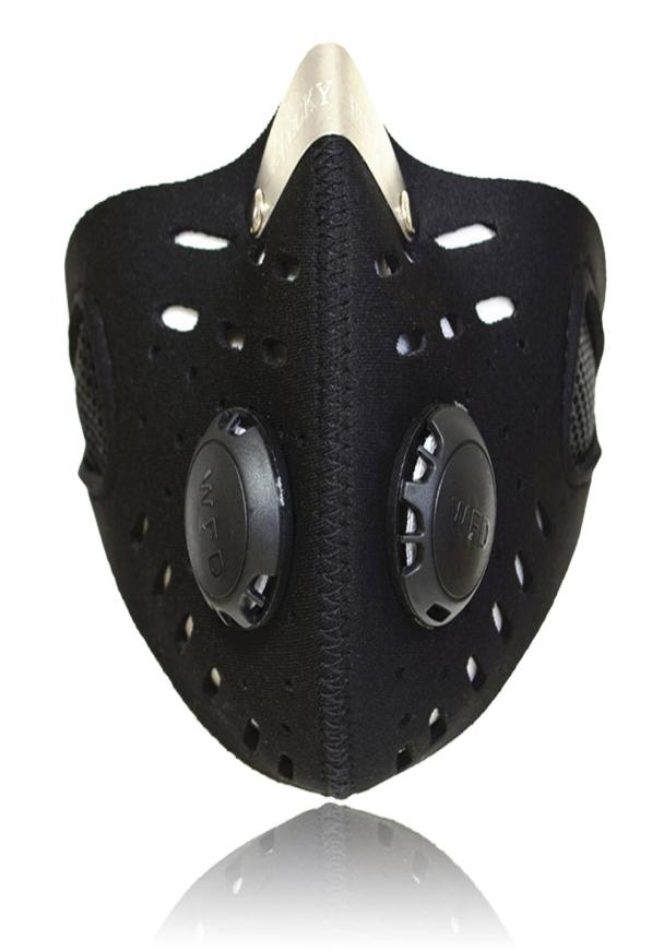 Activated Carbon Antidust Endurance Windproof Dustproof Face Mask for Cardio Workout Running Cycling Fitness