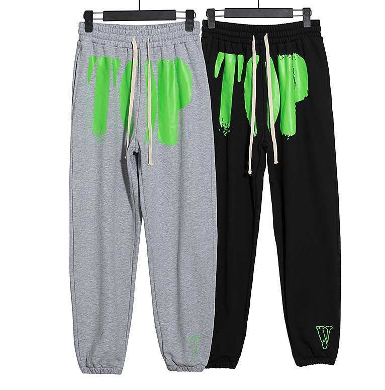 Fashion brand vlones guard pants spring and autumn new pure cotton Leggings letter printing high street hip hop leisure pants, Gray5
Fashion brand vlones guard pants spring and autumn new pure cotton Leggings letter printing high street hip hop leisure pants, Gray5