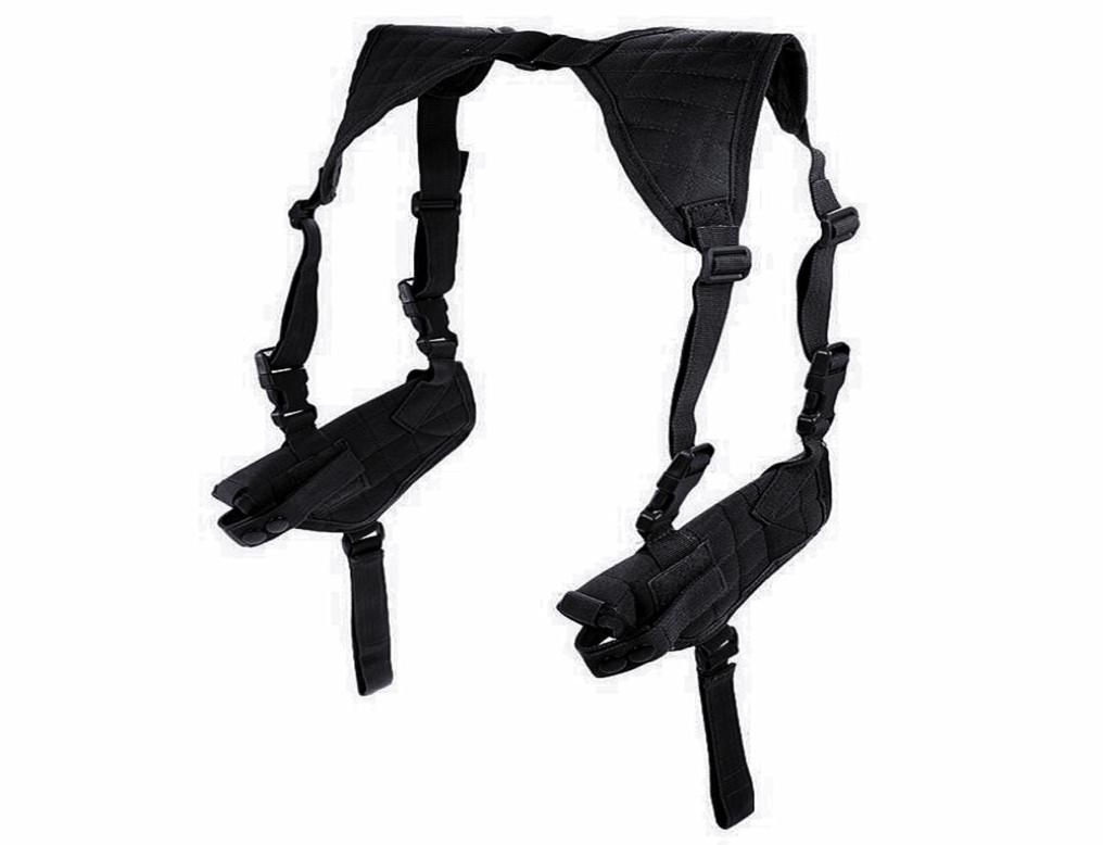 Outdoor Gadgets Double Holster For Adjustable Under Horizontal Carrier Concealed Carry Shoulder Holster