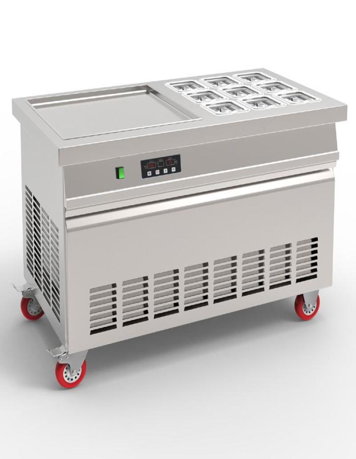 Ice Cream Making Machine Roll Fried Commercial0123456
