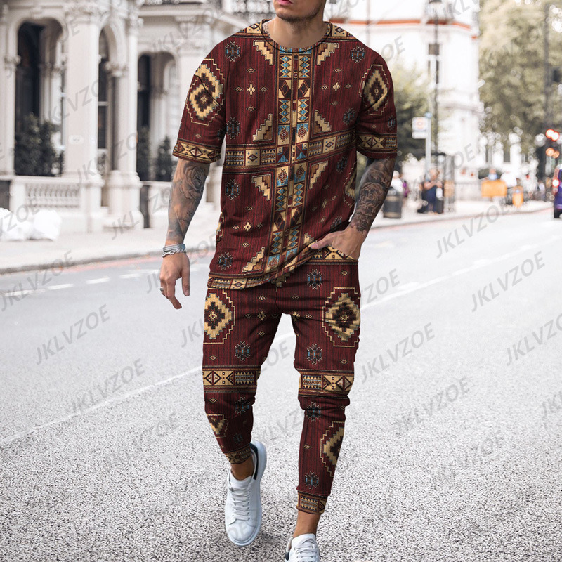 Men' Tracksuits Arrival Men' Trousers Tracksuit 2 Piece Set 3D Print Summer Trend Luxury Short Sleeve T ShirtLong Pant Street Fashion Suit 230404, Tc2262
Men' Tracksuits Arrival Men' Trousers Tracksuit 2 Piece Set 3D Print Summer Trend Luxury Short Sleeve T ShirtLong Pant Street Fashion Suit 230404, Tc2262