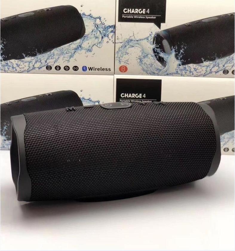 Charge 4 Portable Mini Bluetooth Speaker Wireless Speakers with Good Quality Retail Package item