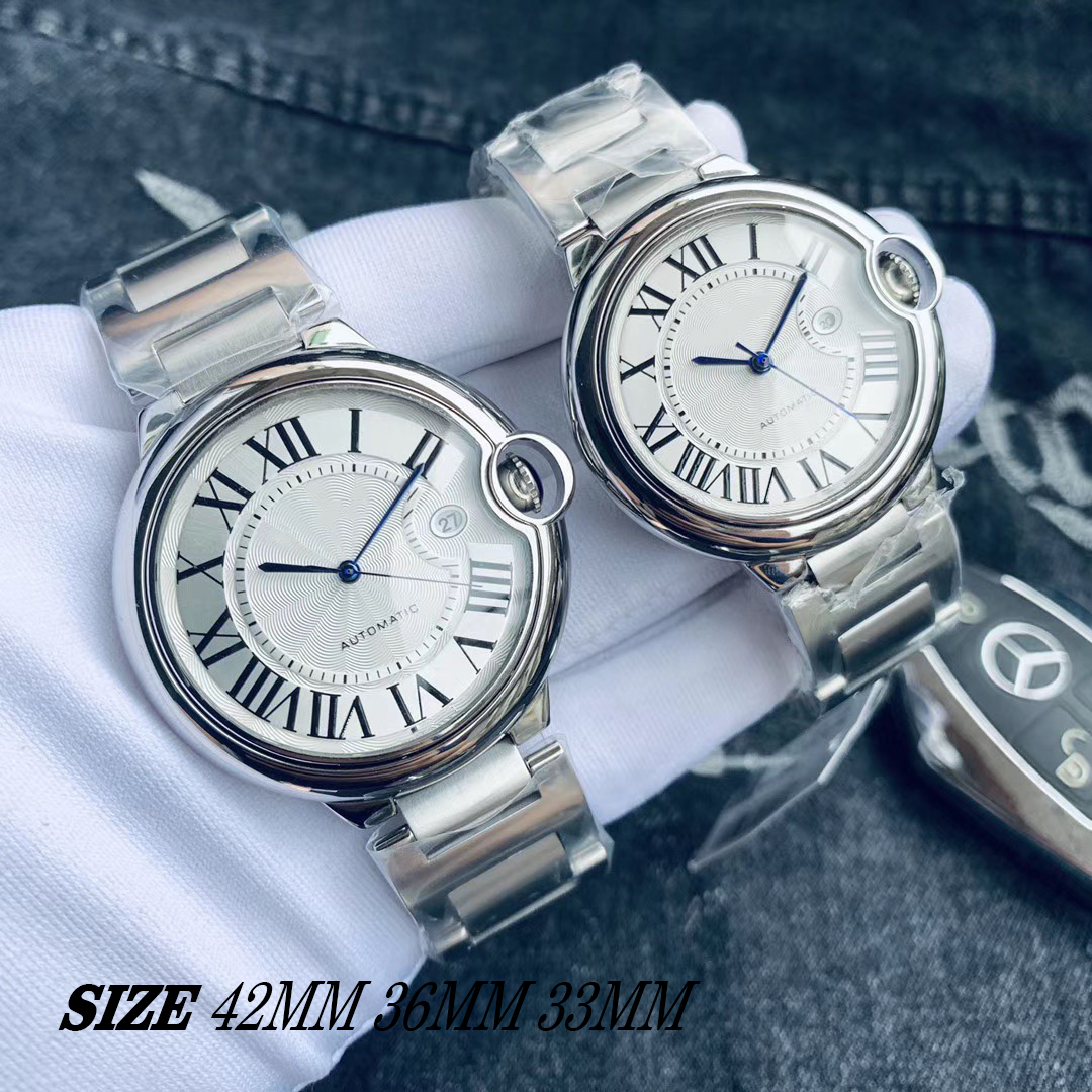 Mens Womens Watch Designer Luxury Automatic Movement High Quality Blue Dial Classic Size 42MM 36MM 33MM Stainless Steel Strap automatic watch womens watch Orologio., Option 19
Mens Womens Watch Designer Luxury Automatic Movement High Quality Blue Dial Classic Size 42MM 36MM 33MM Stainless Steel Strap automatic watch womens watch Orologio., Option 19