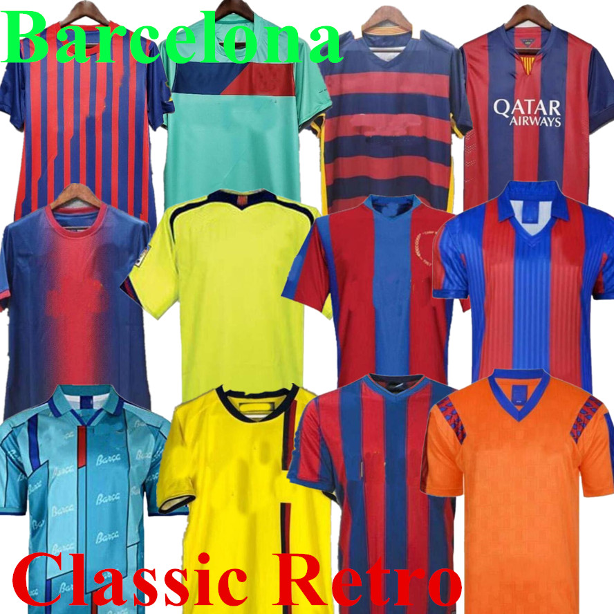 Barcelona Classics Retro soccer jerseys barca 2014 15 16 17 91 92 93 XAVI RONALDINHO RONALDO RIVALDO GUARDIOLA Iniesta finals classic maillot de foot football shirts, 07 08 home
Barcelona Classics Retro soccer jerseys barca 2014 15 16 17 91 92 93 XAVI RONALDINHO RONALDO RIVALDO GUARDIOLA Iniesta finals classic maillot de foot football shirts, 07 08 home
