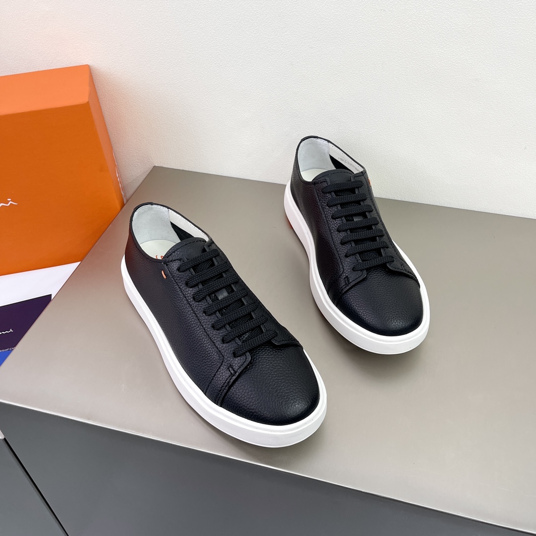 Men Shoes Santoni Full-grain Leather Sneakers Logo Patch Lace-up 39-44 Perfect Original Box, Grey
Men Shoes Santoni Full-grain Leather Sneakers Logo Patch Lace-up 39-44 Perfect Original Box, Grey
