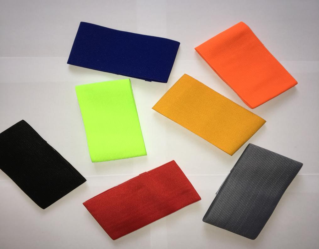10 Pcs Group Cheerleading training badges football captain soccer armband Mourning Block blank customized plus LOGO