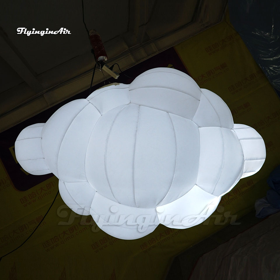 Amazing Large Hanging White Inflatable Cloud Balloon With RGB LED Light For Club Party Decoration
Amazing Large Hanging White Inflatable Cloud Balloon With RGB LED Light For Club Party Decoration