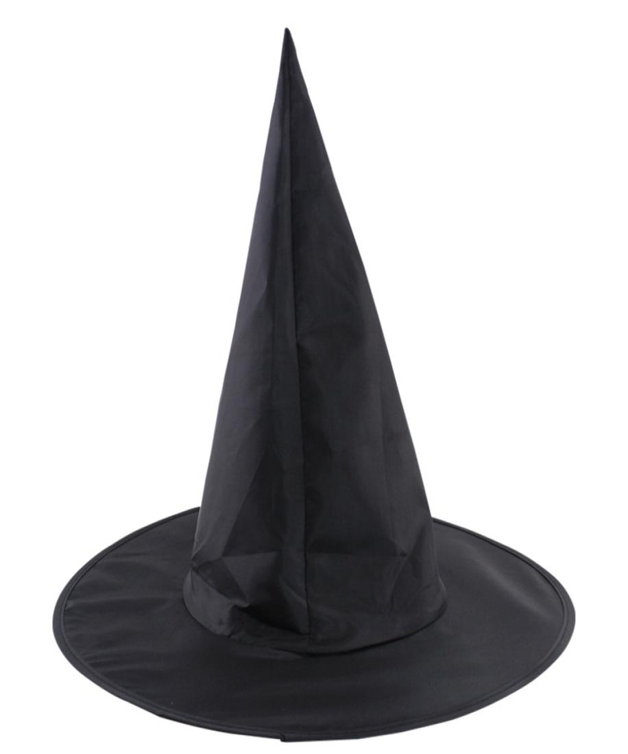 Gauges Halloween Costumes Witch Hat Masquerade Wizard Black Spire Hat Witch Costume Accessory Cosplay Party Fancy Dress Decor JK1909XB