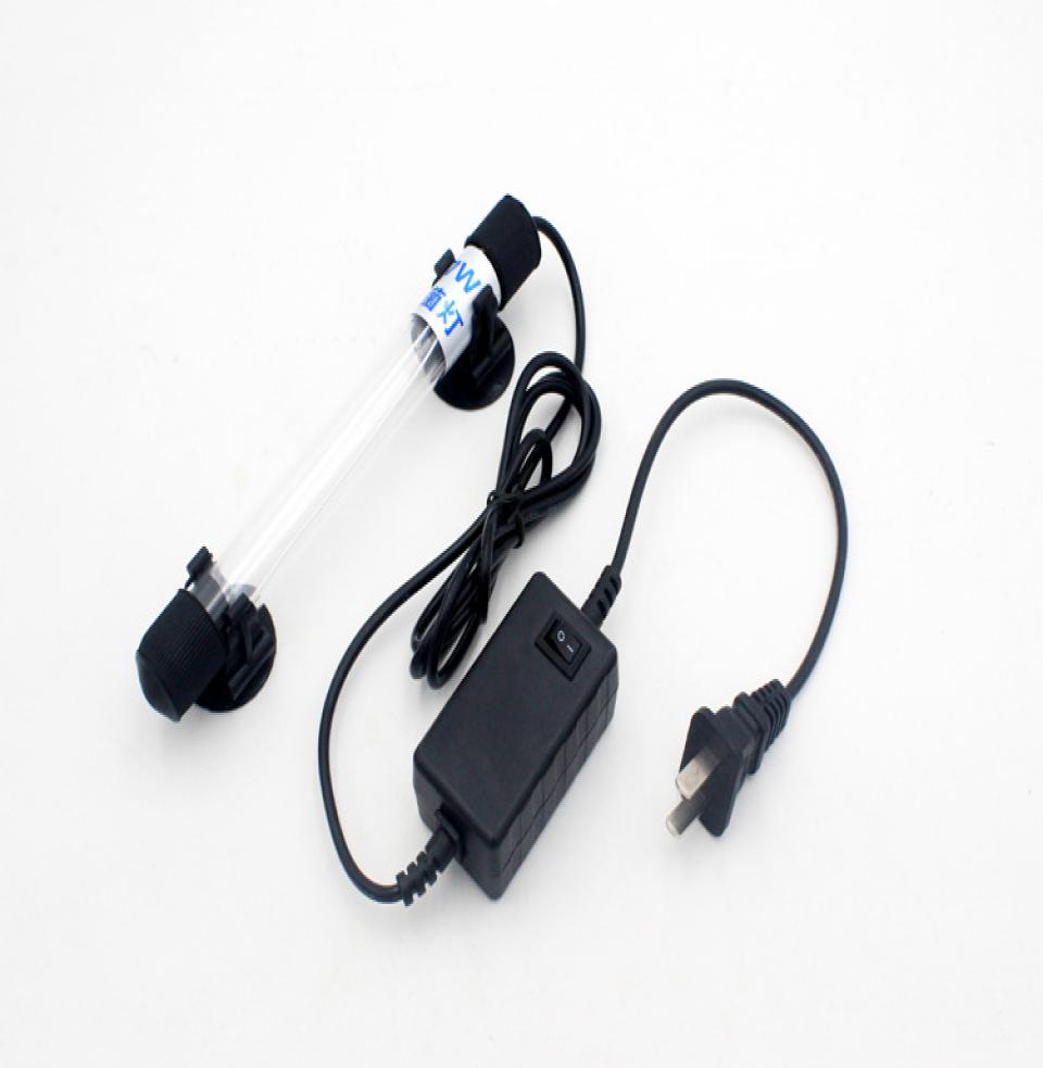 110220V Waterproof Aquarium Fish Tank Submersible Light Pond Pool UV Sterilizer Fishes Tanks Lamp Aquarium UV Lamps