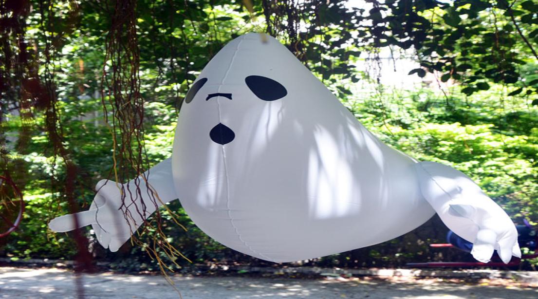 Halloween Hanging Large Thick Inflatable Pumpkin Spider Ghost Outdoor Yard Bar Haunted House Shopping Mall Decorations