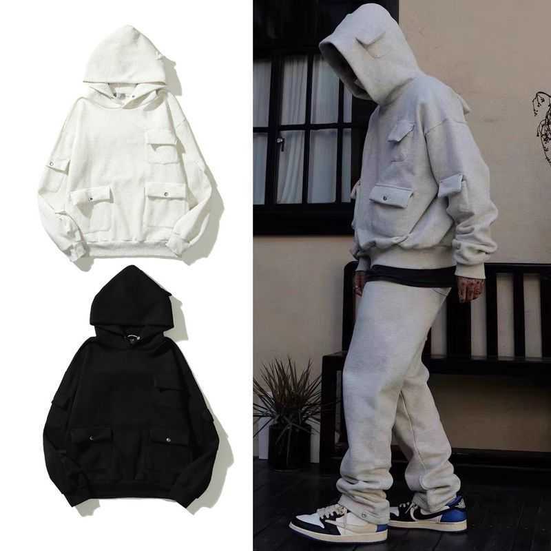 Vibe Style China-chic High Street American Retro Plush Hooded Multi Pocket Sweater Coat Men's Thickened Oversize, 3023 oat grey
Vibe Style China-chic High Street American Retro Plush Hooded Multi Pocket Sweater Coat Men's Thickened Oversize, 3023 oat grey