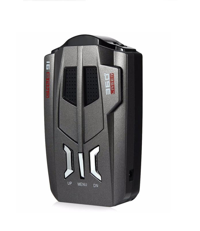 V9 Automotive Car Detector Voice Alert Warning 16 Band Auto LED Display English / Russian Version Radar-Detector Tool