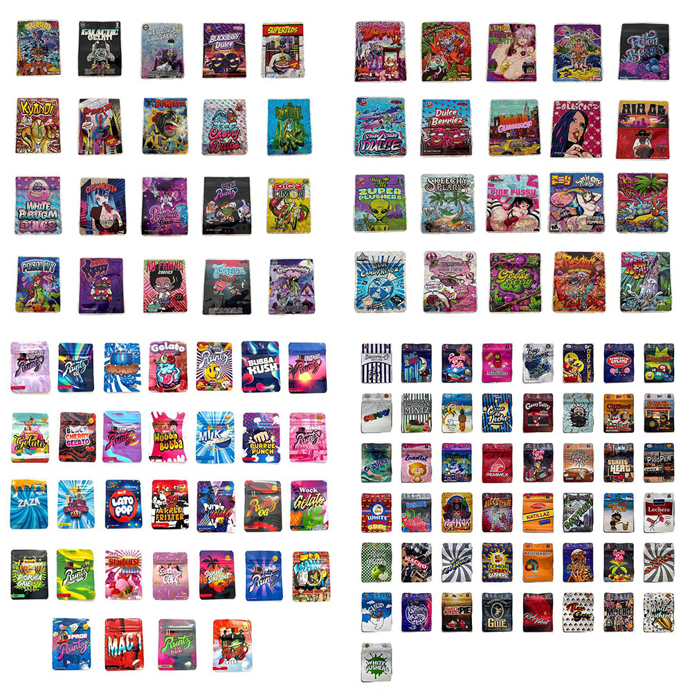 50 Kinds of Backpack Boyz Cali Packs Resealable Smell Proof Bags clifford sweet potato pie tien piss gummy Cap Italian Ice Edibles Packaging sf
50 Kinds of Backpack Boyz Cali Packs Resealable Smell Proof Bags clifford sweet potato pie tien piss gummy Cap Italian Ice Edibles Packaging sf