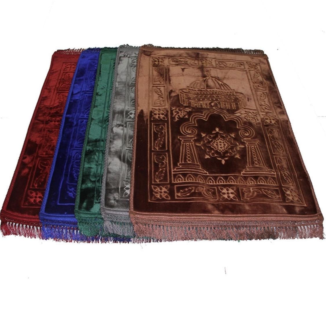 islam prayer mat muslim prayer mat portable foldable arabic sejadah rug carpet Random pattern 200925