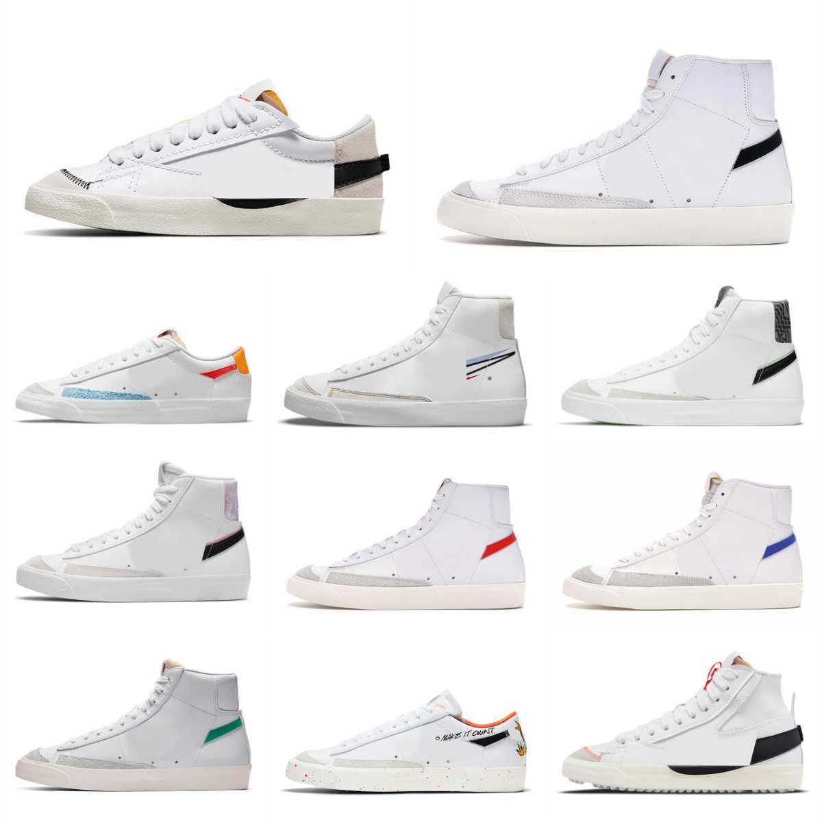 Trainers Blazer Mid 77 High Outdoor Casual Shoes Mens Women Low Blazers OG Vintage Jumbo Black White Blue Red Indigo Green Summit Arctic Punch Sail Designer Sneakers, Please contact us
Trainers Blazer Mid 77 High Outdoor Casual Shoes Mens Women Low Blazers OG Vintage Jumbo Black White Blue Red Indigo Green Summit Arctic Punch Sail Designer Sneakers, Please contact us