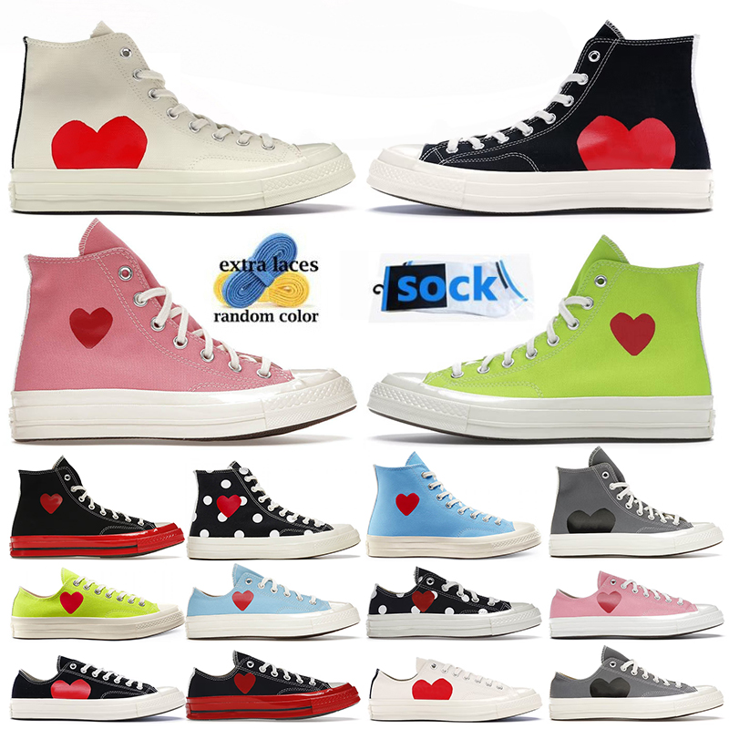 top quality cdg canvas shoes for mens womens top high low classic black white triple pink grey comme des garcons designer athletic tennis sneakers trainers outdoor, Play bright green
top quality cdg canvas shoes for mens womens top high low classic black white triple pink grey comme des garcons designer athletic tennis sneakers trainers outdoor, Play bright green