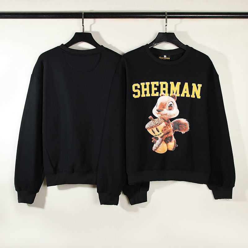 Drevv Skate House Smiling Face 3d Squirrel Tide Brand Europe and America High Street Bieber Couple Round Neck Sweater Men, 2451 black
Drevv Skate House Smiling Face 3d Squirrel Tide Brand Europe and America High Street Bieber Couple Round Neck Sweater Men, 2451 black