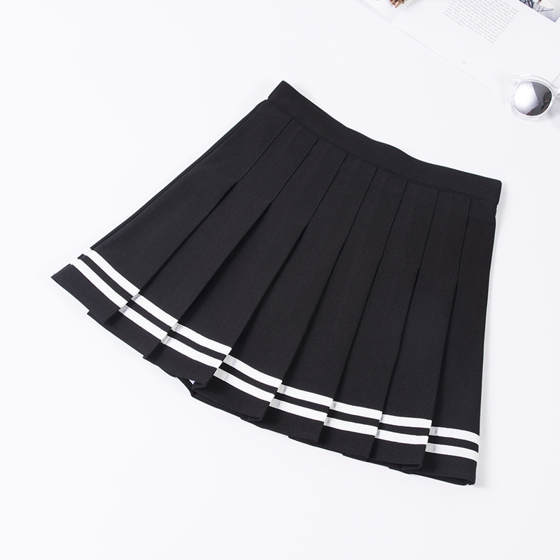 Tennis Skirts Pleated Tennis Skirt Womens Athletic Golf Skirt Sport Outfits Workout Running Mini Skirts Korean Style Sexy Skirt Harajuku Skirt 230404