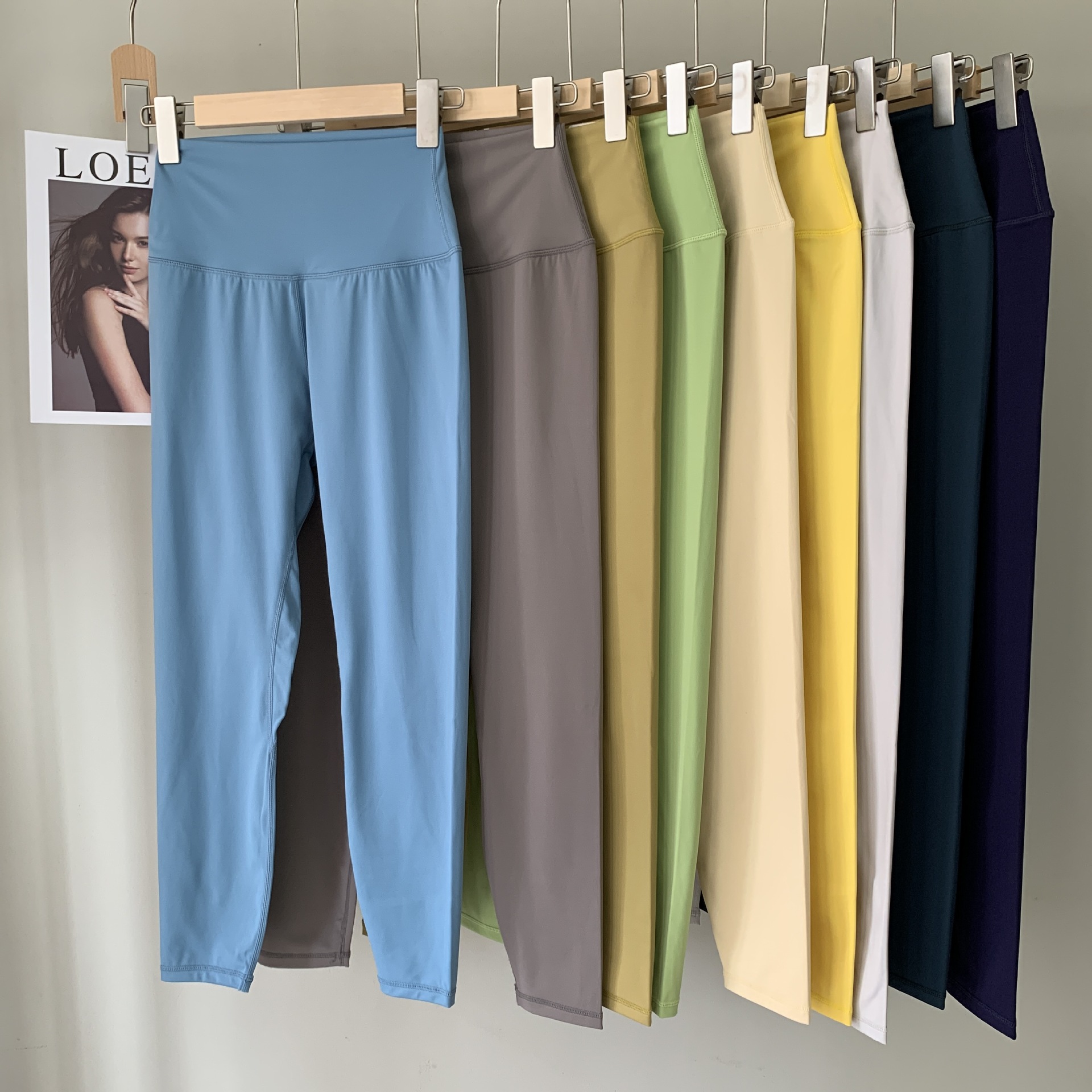 lu Yoga Outfits lu-10 Women's Pants High Waist Sports Fitness Wear Leggings Stretch Pants, 20
lu Yoga Outfits lu-10 Women's Pants High Waist Sports Fitness Wear Leggings Stretch Pants, 20