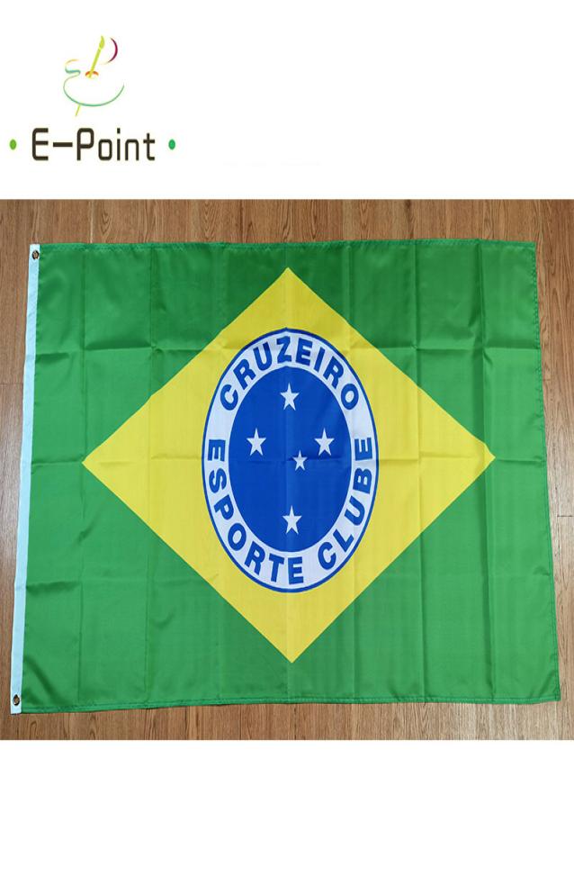 Brazil Cruzeiro Esporte Clube Flag 35ft 90cm150cm Polyester flags Banner decoration flying home garden flagg Festive gifts