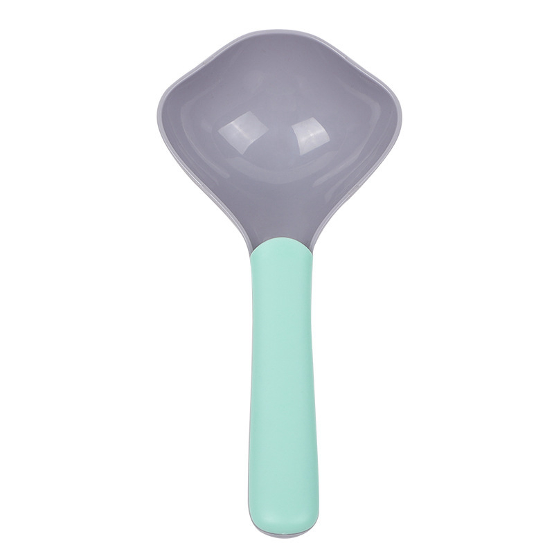 Durable ABS Pet Food Scoops Scooper Dog cat Scoops Home Pets Supplies Dogs Food Shovel Spoon Comfortable Grip Handle BPA Free JY1228