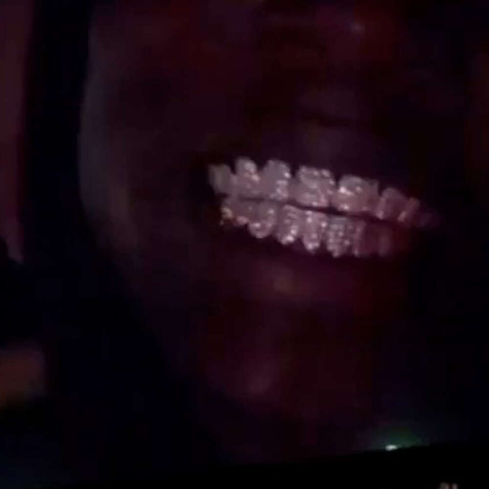 Custom Teeth Grillz Real SI Dias Moissanite/CZ Handset Sier 14K Hip Hop Bg Dental Grills Set Men Women