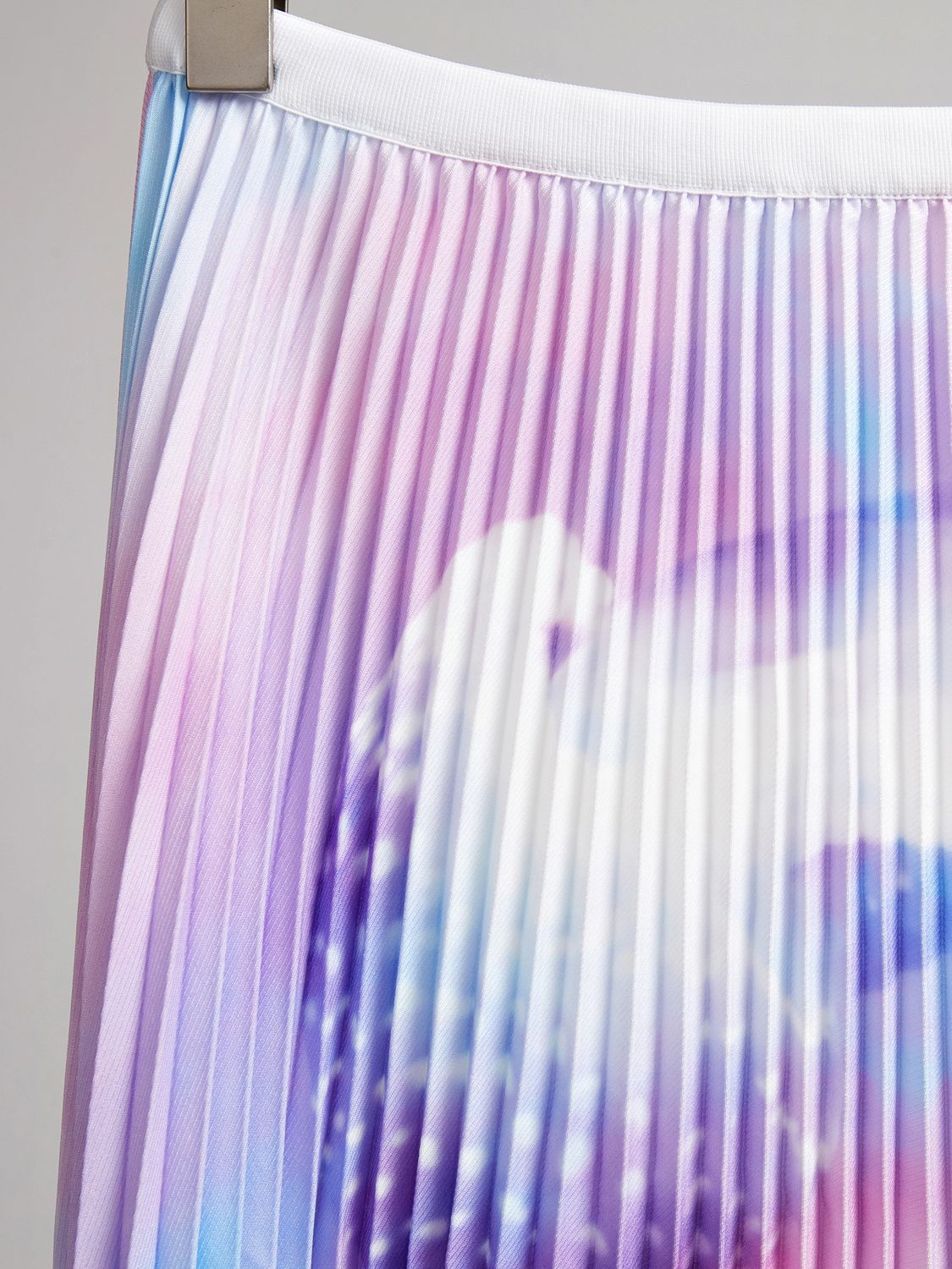 Two Piece Dress Runway Skirt Sets Women High Neck Long Sleeve Flower Print Stretch Pullover Tops Long Pleated Skirt Suit 2 Piece Female Outfits 2024