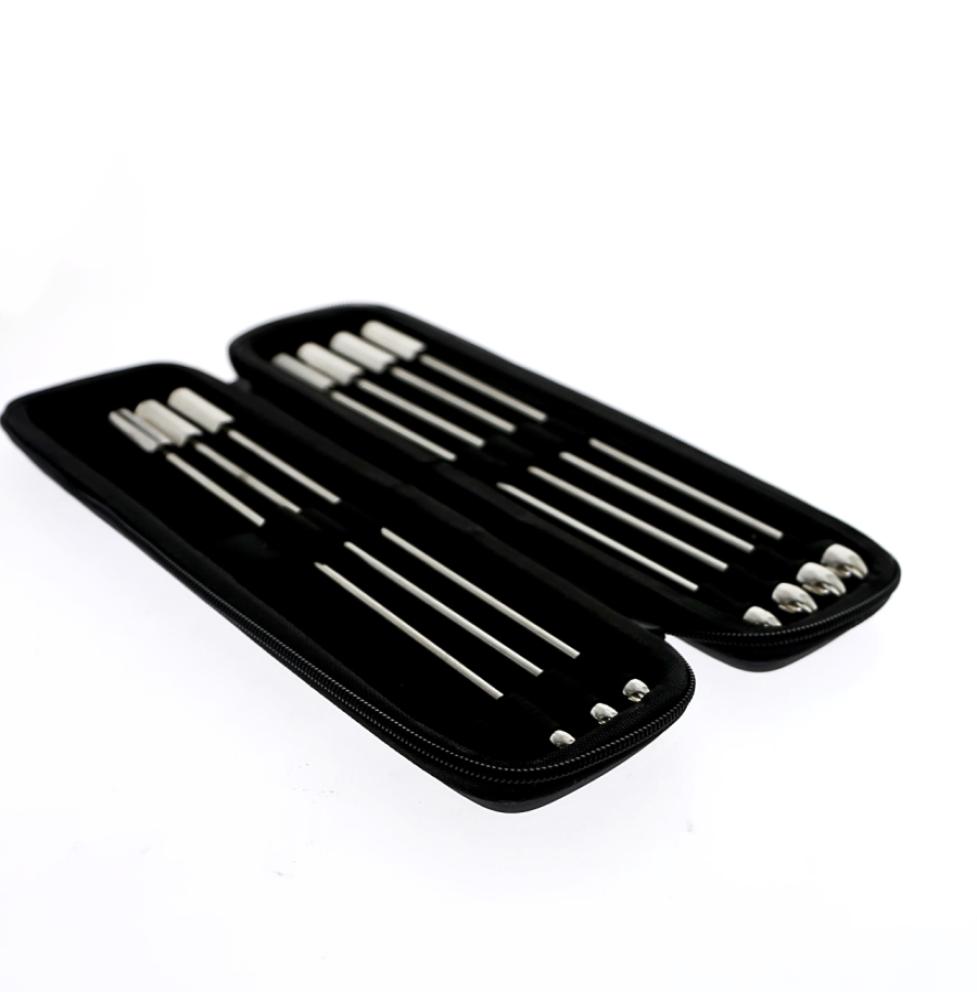 BDSM Toys 612mm Urethral Sounds Kit Stainless Steel Stimulate Penis Plug Male Torture Metal Sounding Urethral Dilator Sound Rod 2