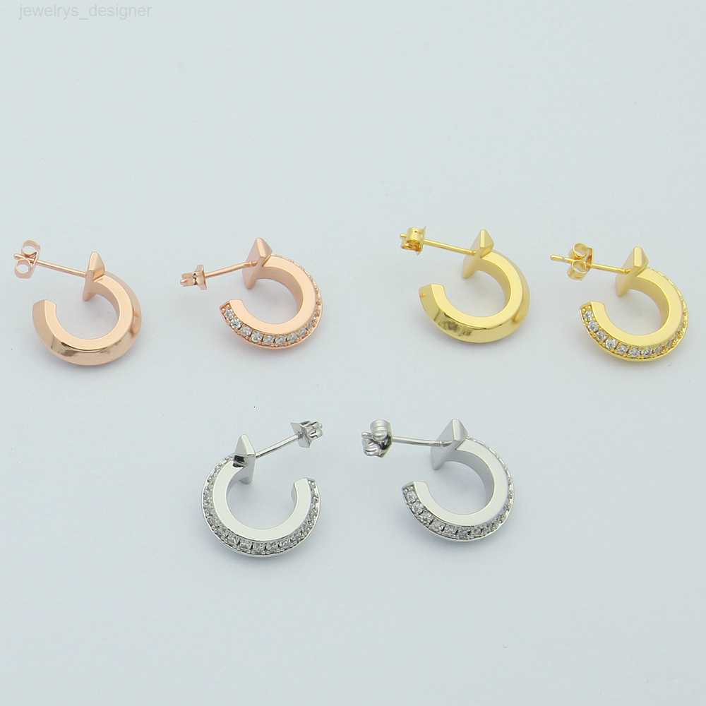 Designer Earring Womens C-ring earrings Studs Designer Jewelry With drill Studs gold/silvery/rose gold Full Brand as Wedding Christmas Gift
Designer Earring Womens C-ring earrings Studs Designer Jewelry With drill Studs gold/silvery/rose gold Full Brand as Wedding Christmas Gift