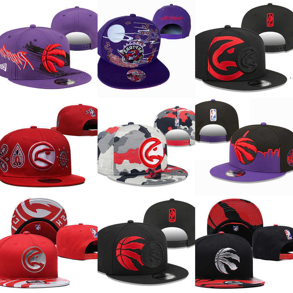 

2022-2023 Snapbacks Atlanta''Hawks''Caps Oklahoma''City Thunder''hat Toronto''Raptors''Basketball hats Adjustable Fit Hat, Color