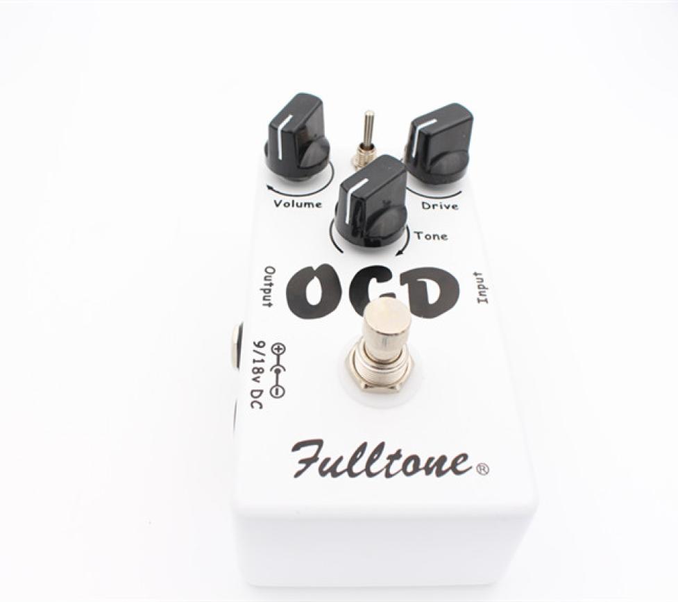 Obsessive Compulsive Drive OverdriveDistortion OCD Guitar Effect Pedal Two mode selection HILOW And True Bypass