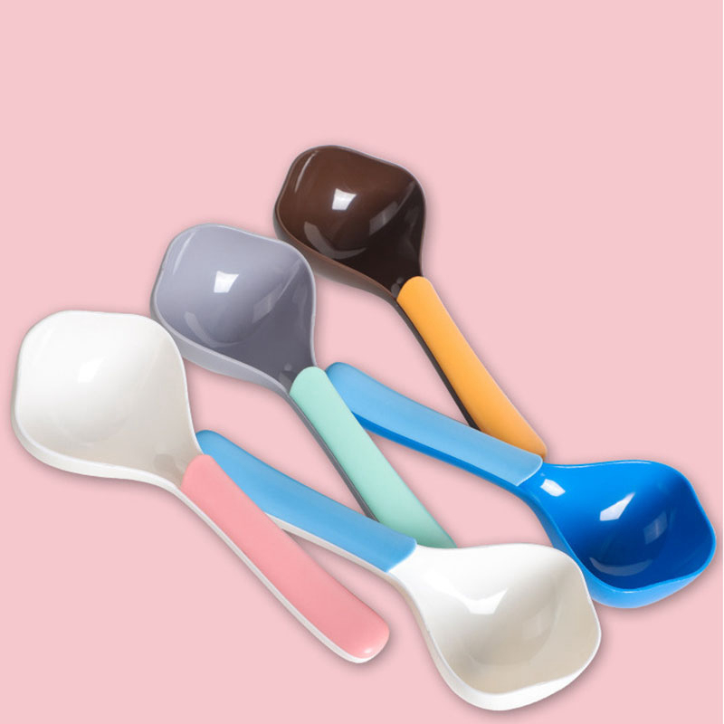 Durable ABS Pet Food Scoops Scooper Dog cat Scoops Home Pets Supplies Dogs Food Shovel Spoon Comfortable Grip Handle BPA Free JY1228