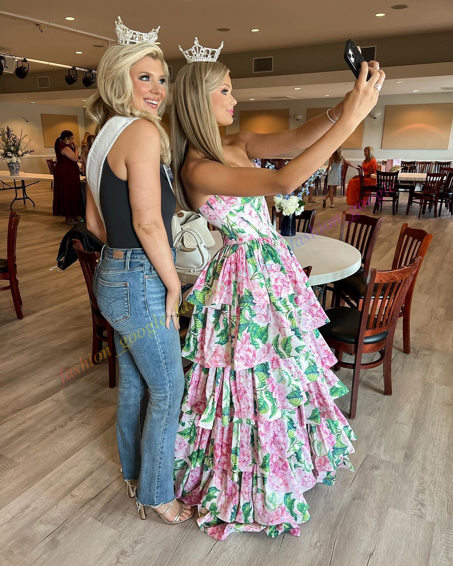 Floral Print Prom Dress 2k24 Strapless Corset Bodice Lady Pageant Winter Formal Evening Cocktail Party Hoco Gala Gown Sherri Mother of the Bride Layer