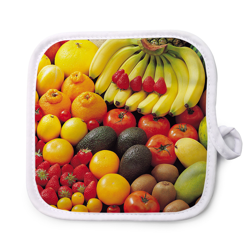 Sublimation Oven Mitts Set Include Blank Heat Resistance Oven Gloves and Blank Sublimation Pot Holders z11