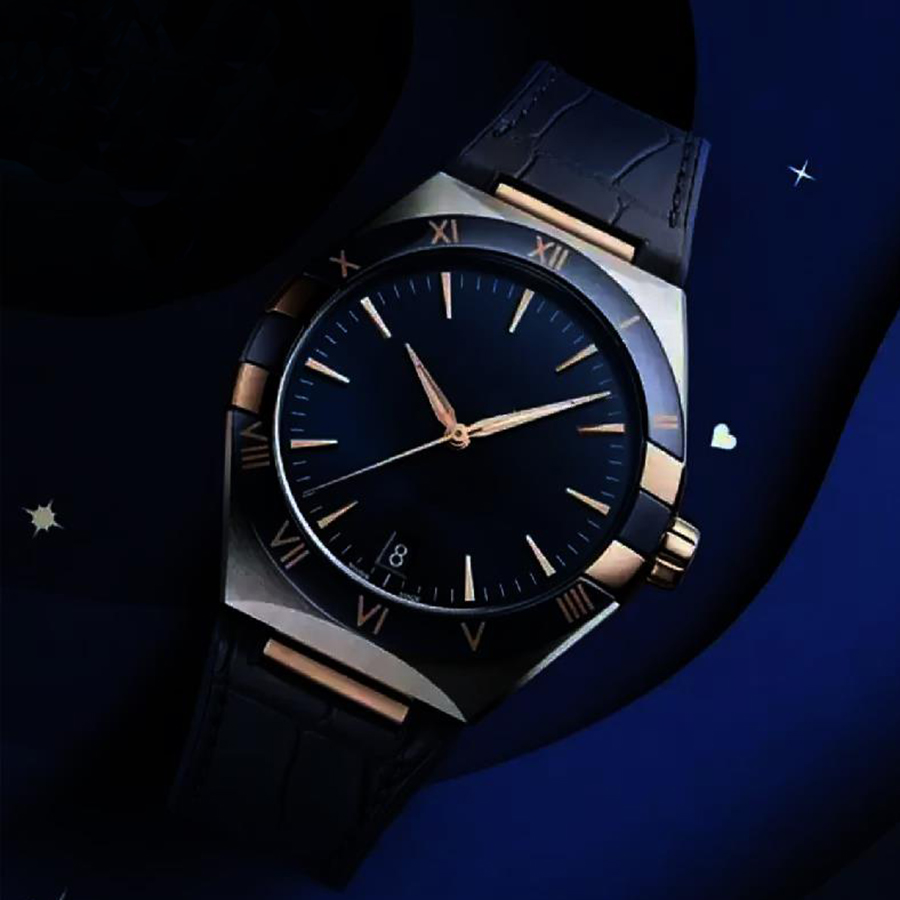 luxury watches Mens watch luxury ceramic bezel mechanical automatic movement watch sapphire waterproof sports fashion constellation series wristwatches
