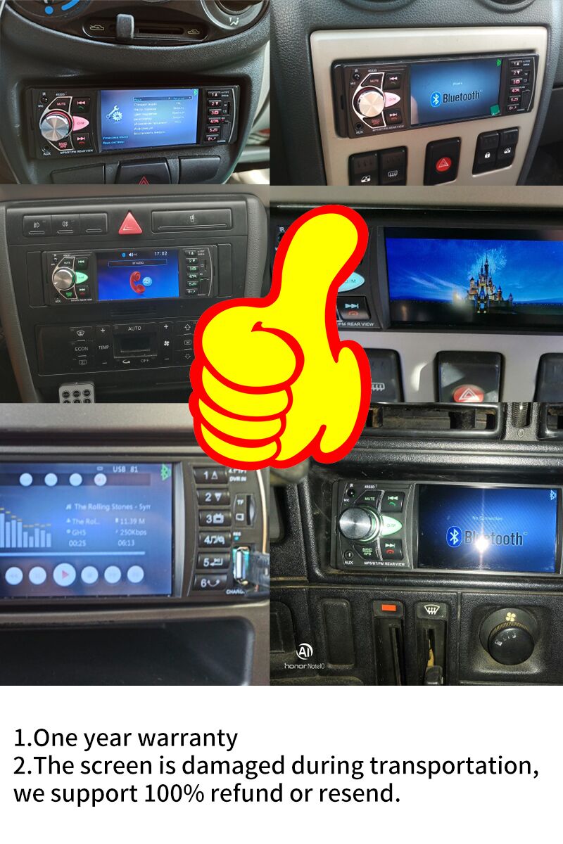 Car radio 1din stereo mp5 mp3 bluetooth radio fm usb autoradio 4.1 Inch Support Rear view Mirrolink Steering Wheel Control