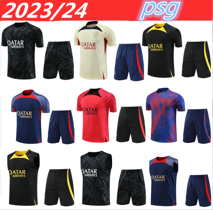 2023/24 PSGS tracksuit 2023/24MBAPPE NEYMAR JR Sportswear men training suit Short sleeved suit Football soccer Jersey kit uniform chandal adult sweatshirt, Army green
2023/24 PSGS tracksuit 2023/24MBAPPE NEYMAR JR Sportswear men training suit Short sleeved suit Football soccer Jersey kit uniform chandal adult sweatshirt, Army green