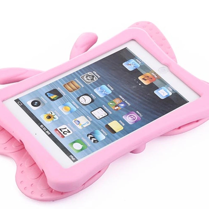 Cartoon EVA Tablet Case Shockproof for iPad 10 Gen 10.9inch Air Air2 Pro 11 Mini 3 4 5 Samusng Tab3 HD8 Shock Proof Protective Cover Cases Butterfly S