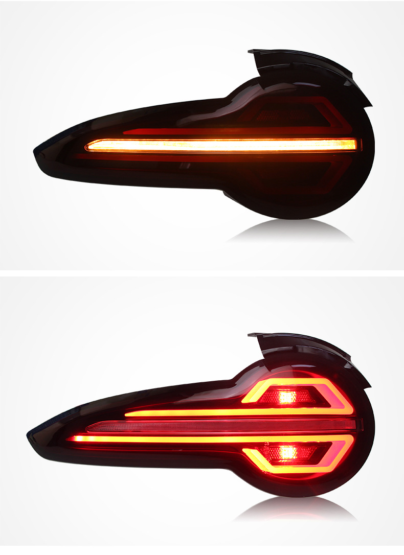 Car Tuning Taillight Modified For Mazda MX5 20 15-20 22 Taillights LED DRL Running Lights Fog Lights Rear Parking Lamp