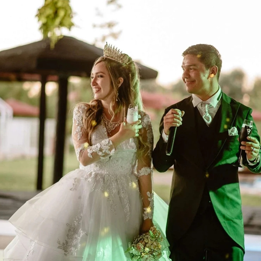 Wedding Dresses V Neck Long Sleeves Tulle Bridal Gowns Lace Appliques Brides Dress For Women Robe De 6660312