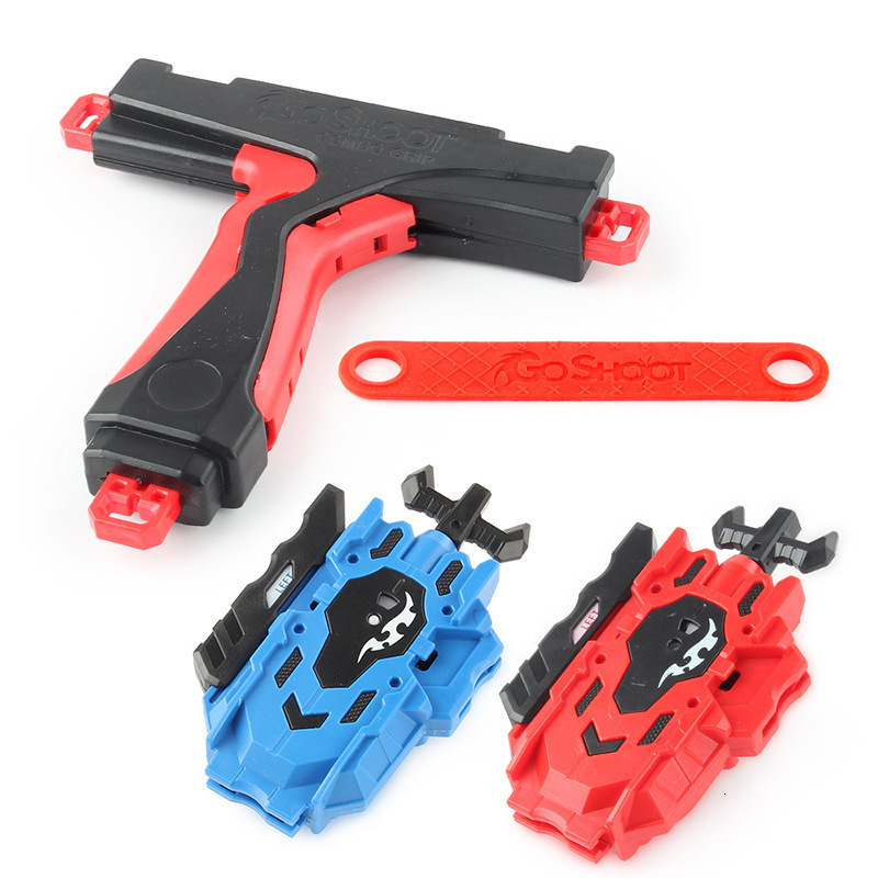 Beyblades Launchers Dual transmitter for beyblade left right and bidirectional wire transmitter blade burst accessory gyroscope transmitter classic to