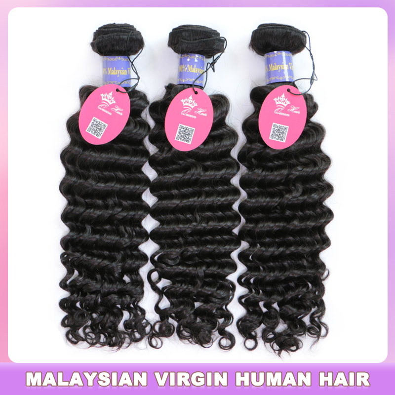Malaysian Hair 100% Deep Wave Weave Human Hair Bundles Natural Color Virgin Raw Hair Extensions Queen Hair Official Store
Malaysian Hair 100% Deep Wave Weave Human Hair Bundles Natural Color Virgin Raw Hair Extensions Queen Hair Official Store