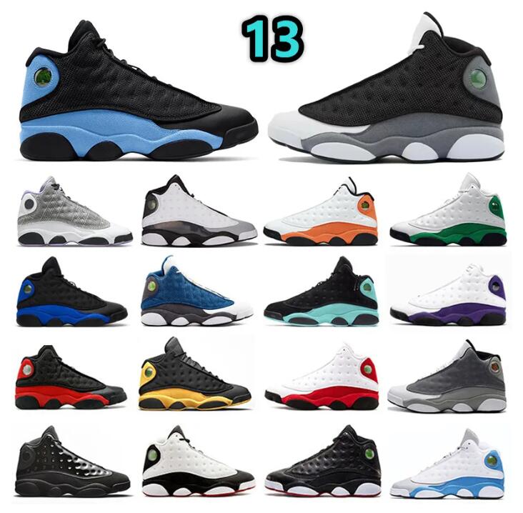 Jumpman 13 13s Black Flint mens basketball shoes French University Blue Cat bred Court Purple Del Sol Starfish He Got Game Hyper Royal men sports sneakers 40-47, 17
Jumpman 13 13s Black Flint mens basketball shoes French University Blue Cat bred Court Purple Del Sol Starfish He Got Game Hyper Royal men sports sneakers 40-47, 17