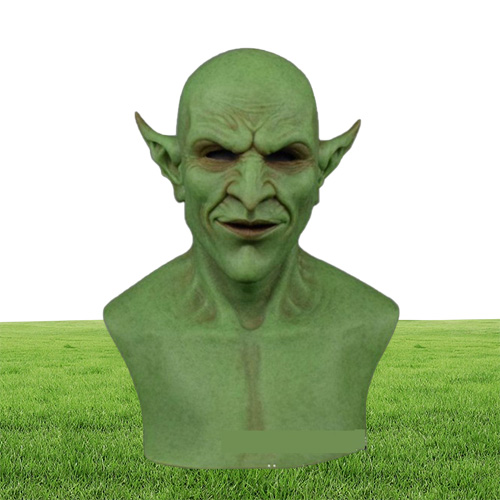 New Halloween Devil Clown Mask Yellow Goblins Mask Halloween Horror Mask Creepy Costume Party Cosplay Props 2009298719381