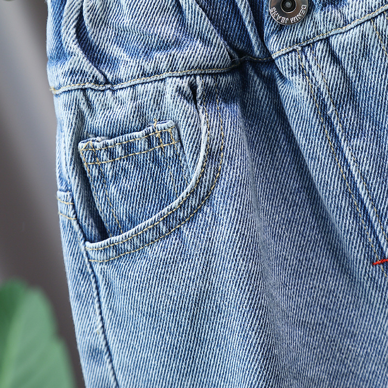 Jeans Boys Jeans Spring Autumn Children Fashion Denim Pants Clothes For Baby 1 To 8 Years Kid Trousers Teenagers Clothes Leggings 230413