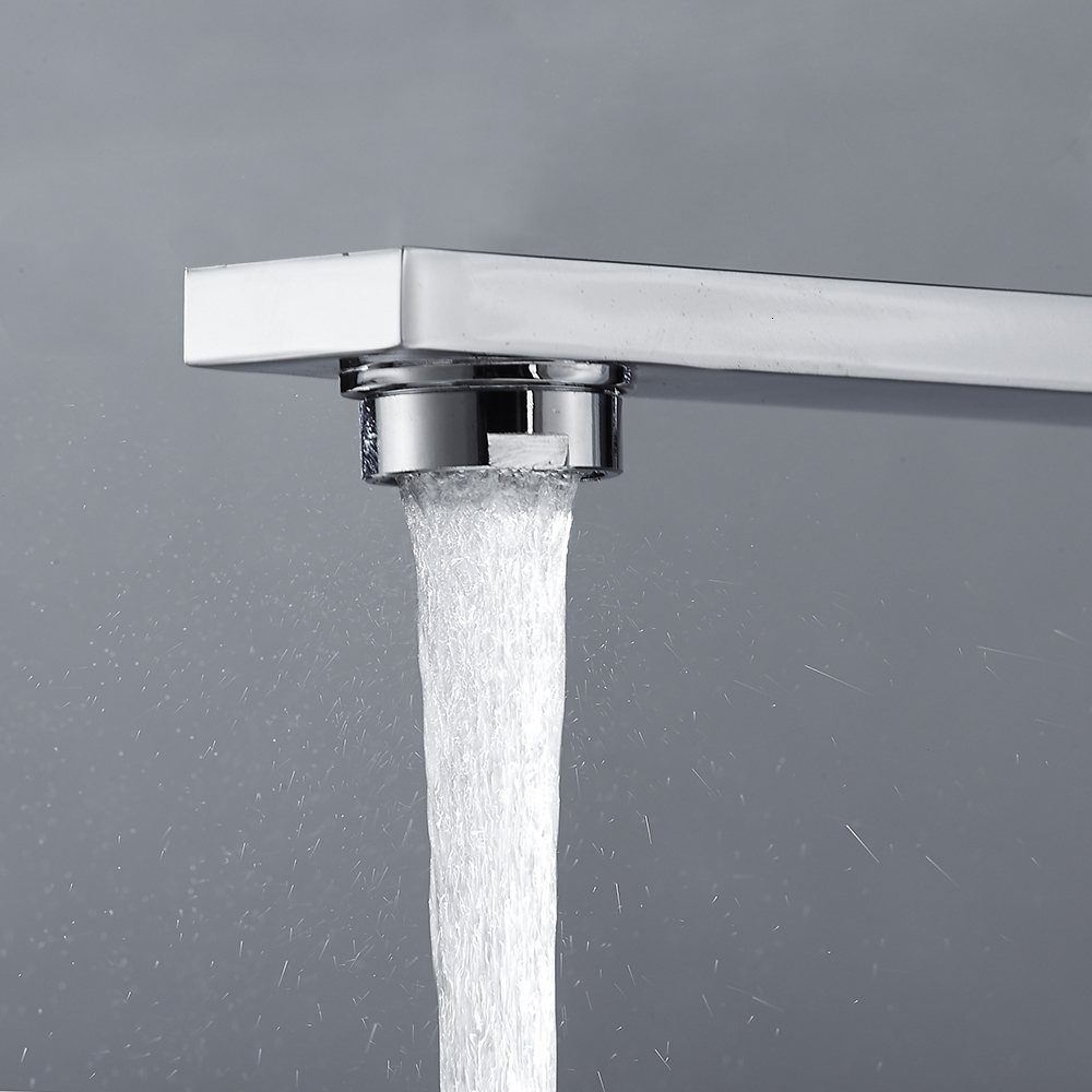 Kitchen Faucets Black Sink and Cold 360 Degree Swivel Accessories 230411