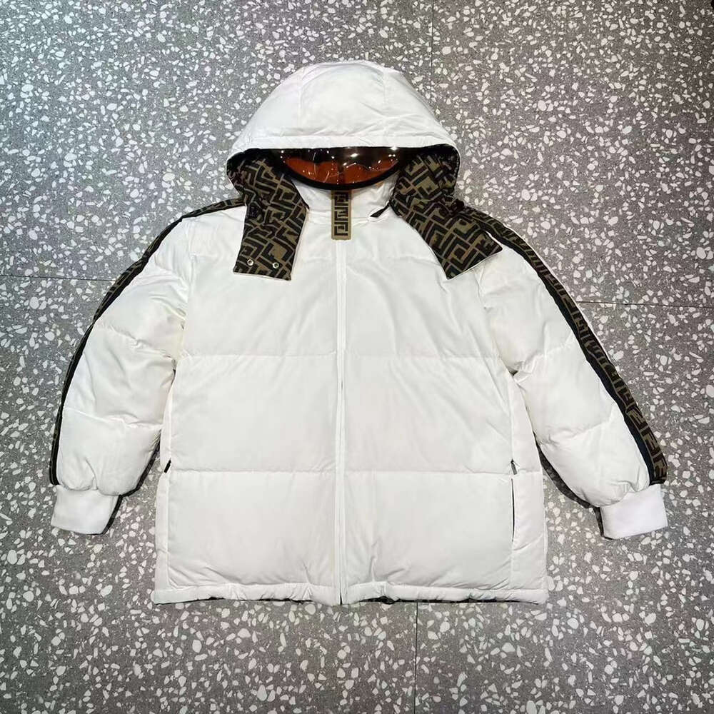 Mens Designer Dowm Winter Jacket stylish Casual Parkas classic Feather Windproof Coats Vintage Outerwear Detachable Fendys sdu